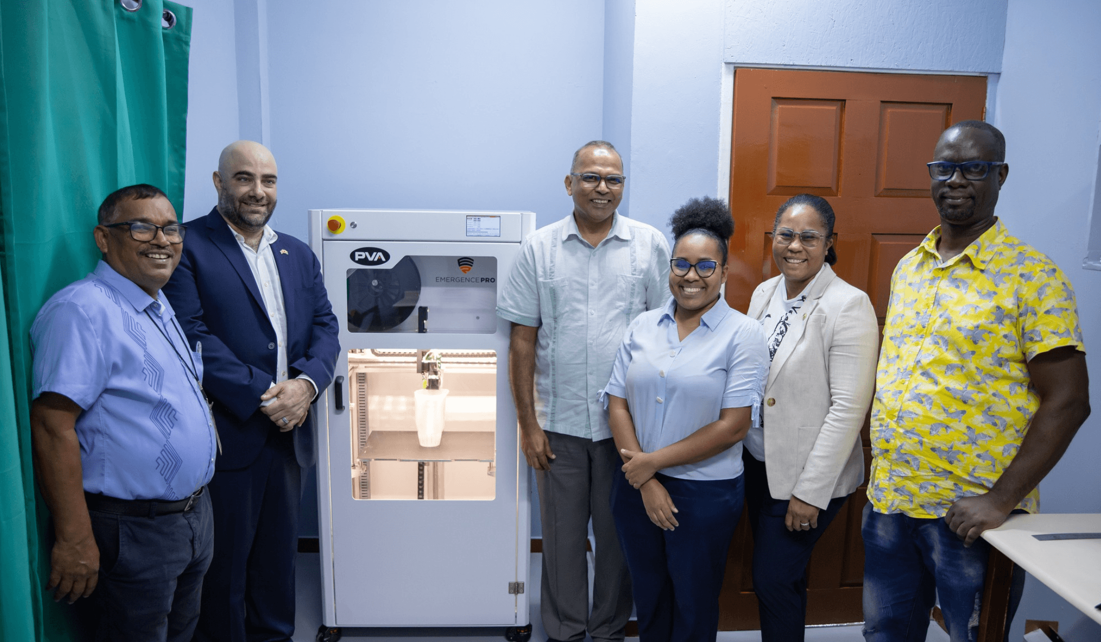 3D printed prosthetics technology in Guyana using PVA Med Emergence PRO printer
